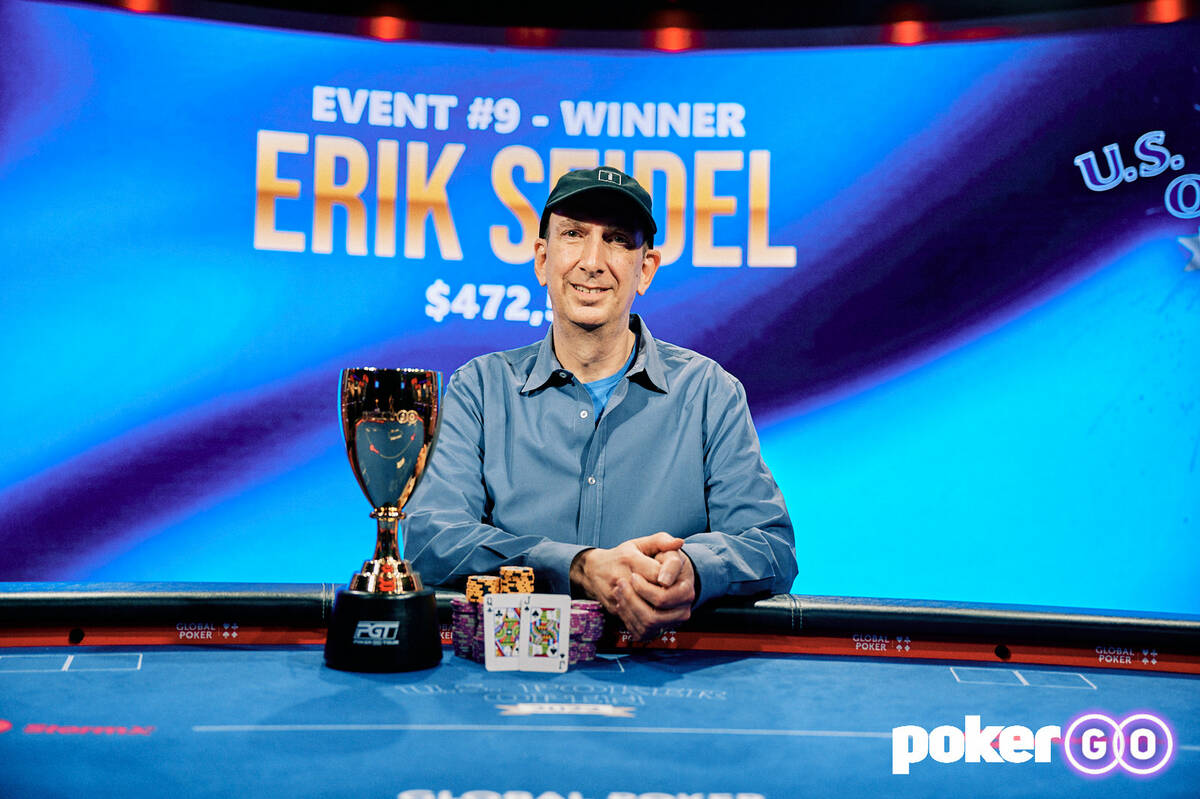 Erik Seidel tops Phil Hellmuthin US Poker Open event | Las Vegas Review-Journal