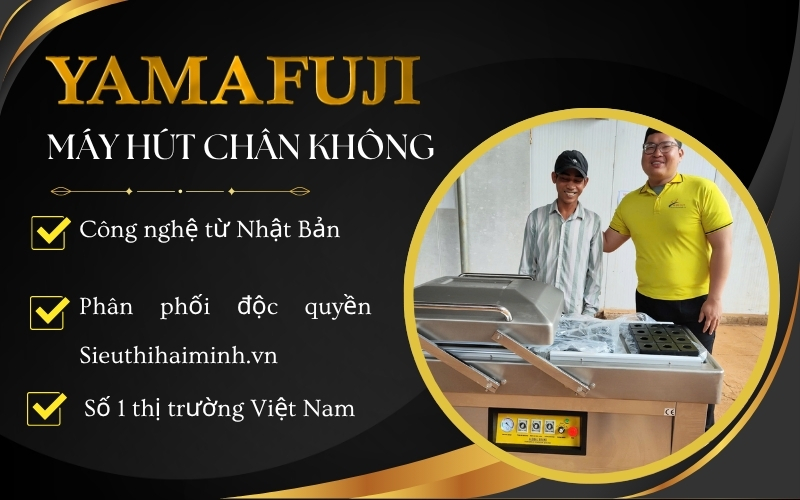 Tổng quan về máy hút chân không Yamafuji